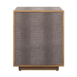 Nachtkastje Slangenleer Met Goud -WOOOD Verkoopwinkel 7534 2