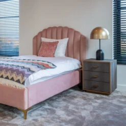 Nachtkastje Slangenleer Met Goud -WOOOD Verkoopwinkel 7534 8