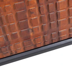 BePureHome Wandkast Walnoot Met Zwart -WOOOD Verkoopwinkel bepurehome nuts houten wandkast walnoot zwart 05