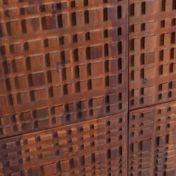 BePureHome Wandkast Walnoot Met Zwart -WOOOD Verkoopwinkel bepurehome nuts houten wandkast walnoot zwart 06