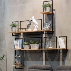 Wandplank Van Eikenhout -WOOOD Verkoopwinkel d bodhi shelfmate oak wandplank van eikenhout 02 2