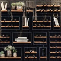 Wand Wijnrek Van Eikenhout -WOOOD Verkoopwinkel d bodhi shelfmate oak wandplank van eikenhout 05 4