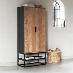 Bergkast Van Teakhout -WOOOD Verkoopwinkel dtp home cosmo bergkast van teakhout 01