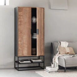 Bergkast Van Teakhout -WOOOD Verkoopwinkel dtp home cosmo bergkast van teakhout 02