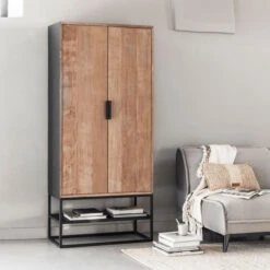 Bergkast Van Teakhout -WOOOD Verkoopwinkel dtp home cosmo bergkast van teakhout 03