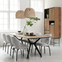 Hoge Teak Kast Met Vakken -WOOOD Verkoopwinkel dtp home metropole hoge teak kast met vakken 010