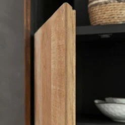 Hoge Teak Kast Met Vakken -WOOOD Verkoopwinkel dtp home metropole hoge teak kast met vakken 06