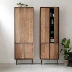 Teakhouten Opberkast -WOOOD Verkoopwinkel dtp home metropole teakhouten opberkast 7