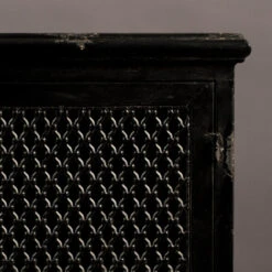 Laag Kastje Zwart Metaal -WOOOD Verkoopwinkel dutchbone denver lage zwart metalen wandkast 07