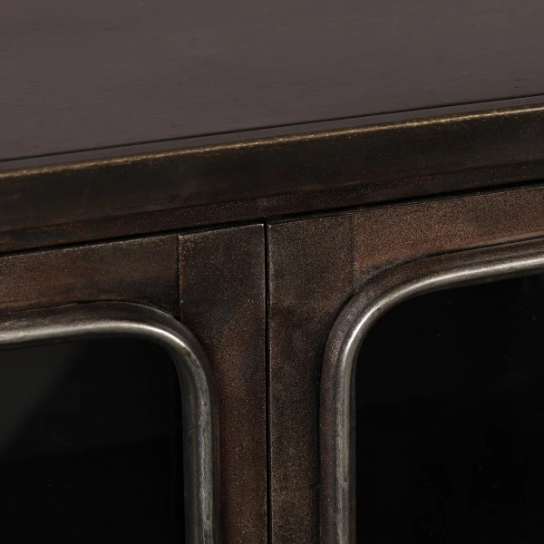 Vintage Metalen Kastje - Afbeelding 2