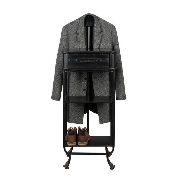 Vintage Dressboy Zwart Metaal - Afbeelding 8