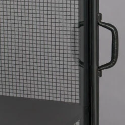 Vitrinekast Ovaal Zwart Staal 15 Vitrinekast Ovaal Zwart Staal -WOOOD Verkoopwinkel dutchbone oval ovale vitrine zwart metaal 06