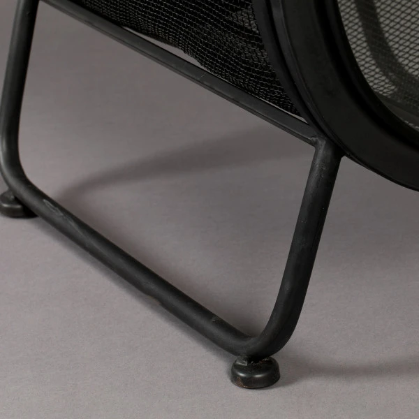 Vitrinekast Ovaal Zwart Staal 11 Vitrinekast Ovaal Zwart Staal - Afbeelding 9