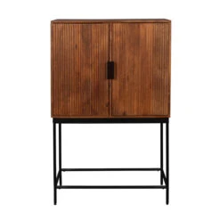 Mangohouten Kast Op Hoge Poten -WOOOD Verkoopwinkel dutchbone saroo mangohouten kast op hoge poten 2