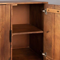 Mangohouten Kast Op Hoge Poten -WOOOD Verkoopwinkel dutchbone saroo mangohouten kast op hoge poten 5