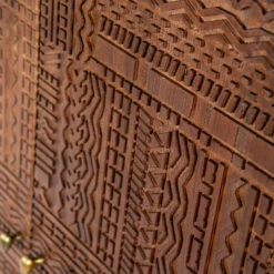 Kast Van Mangohout Met Snijwerk -WOOOD Verkoopwinkel eleonora isa kast van mangohout met snijwerk 07