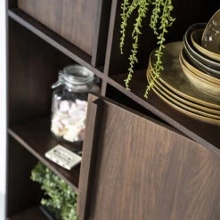 Kast Donker Mango Hout -WOOOD Verkoopwinkel eleonora jimmy kast donker mango hout 03