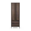 Smalle Kast Donker Mango Hout -WOOOD Verkoopwinkel eleonora jimmy smalle kast donker mango hout 01
