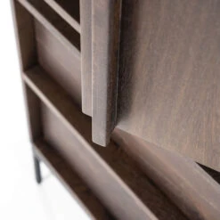 Smalle Kast Donker Mango Hout -WOOOD Verkoopwinkel eleonora jimmy smalle kast donker mango hout 04