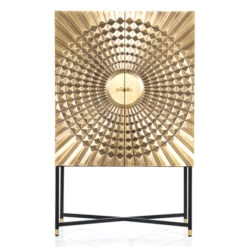 Gouden Kast Op Hoge Poten -WOOOD Verkoopwinkel eleonora noa gouden kast op hoge poten 01