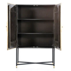 Gouden Kast Op Hoge Poten -WOOOD Verkoopwinkel eleonora noa gouden kast op hoge poten 02