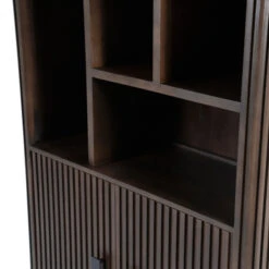 Houten Boekenkast Met Latjes -WOOOD Verkoopwinkel eleonora remi houten boekenkast met latjes 05