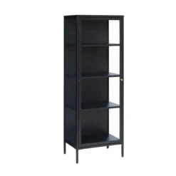 Glazen Wandkast -WOOOD Verkoopwinkel glazen wandkast bodio rise 06