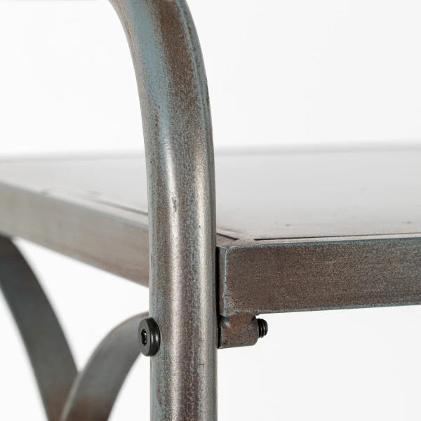 Grijs Metalen Kledingrek Vintage - Afbeelding 7