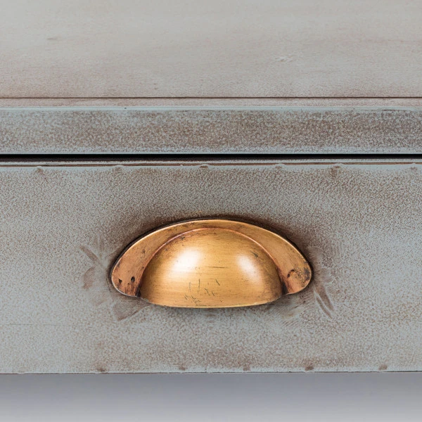 Grijs Metalen Kledingrek Vintage - Afbeelding 5