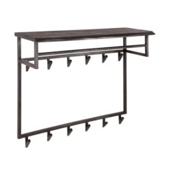 Grote Kapstok Industrieel Zwart -WOOOD Verkoopwinkel grote kapstok industrieel zwart yucon santa 01