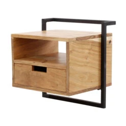 Hangend Nachtkastje Acacia Hout -WOOOD Verkoopwinkel hangend nachtkastje acacia hout air solid giani 04