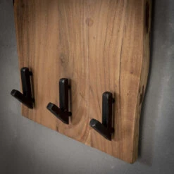 Houten Boomstamkapstok Verticaal -WOOOD Verkoopwinkel houten boomstamkapstok poca santa 05