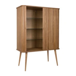 Zuiver Houten Design Wandkast -WOOOD Verkoopwinkel houten wandkast zuiver barbier 03