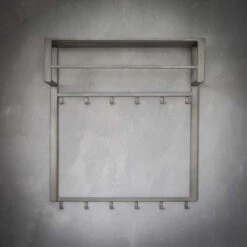 Industrieel Kapstokrek -WOOOD Verkoopwinkel industrieel kapstokrek industry santa 03