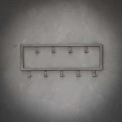 Metalen Kapstok Met Haken -WOOOD Verkoopwinkel industriele metalen wandkaptok industry santa 03