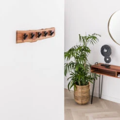 Kapstok Acaciahout Boomstam Plank -WOOOD Verkoopwinkel kapstok acaciahout poca santa 02 1