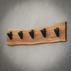 Kapstok Acaciahout Boomstam Plank -WOOOD Verkoopwinkel kapstok acaciahout poca santa 04