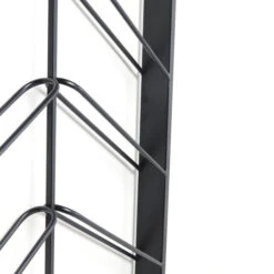 Zwart Wijnrek Van Metaal 8 Zwart Wijnrek Van Metaal -WOOOD Verkoopwinkel kare design bistro double zwart wijnrek van metaal 03