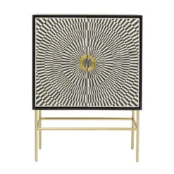 Design Wandkast Zwart-wit