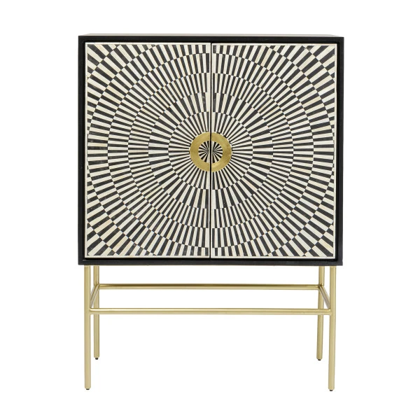 Design Wandkast Zwart-wit 3 Design Wandkast Zwart-wit