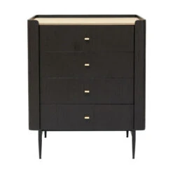 Zwarte Design Ladenkast -WOOOD Verkoopwinkel kare design milano zwarte design ladenkast 02