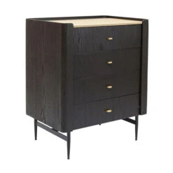 Zwarte Design Ladenkast -WOOOD Verkoopwinkel kare design milano zwarte design ladenkast 07