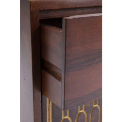 Retro Nachtkastje Met Goud -WOOOD Verkoopwinkel kare design muskat retro nachtkastje met goud 01 1