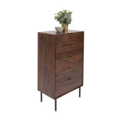 Ladekast Van Sheeshamhout -WOOOD Verkoopwinkel kare design ravello ladekast van sheeshamhout 02