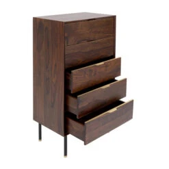 Ladekast Van Sheeshamhout -WOOOD Verkoopwinkel kare design ravello ladekast van sheeshamhout 05