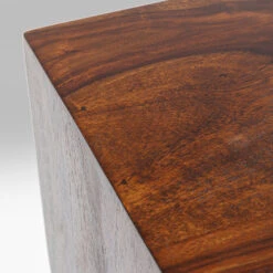 Nachtkastje Van Sheeshamhout -WOOOD Verkoopwinkel kare design ravello nachtkastje van sheeshamhout 09