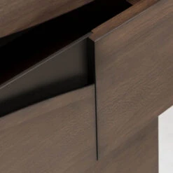 Smalle Ladekast Walnoot -WOOOD Verkoopwinkel kave home cutt smalle ladekast walnoot 06