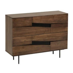 Walnoothouten Ladekast