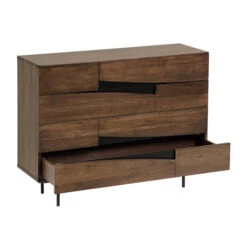 Walnoothouten Ladekast -WOOOD Verkoopwinkel kave home cutt walnoothouten ladekast 04