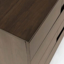 Walnoothouten Ladekast -WOOOD Verkoopwinkel kave home cutt walnoothouten ladekast 08